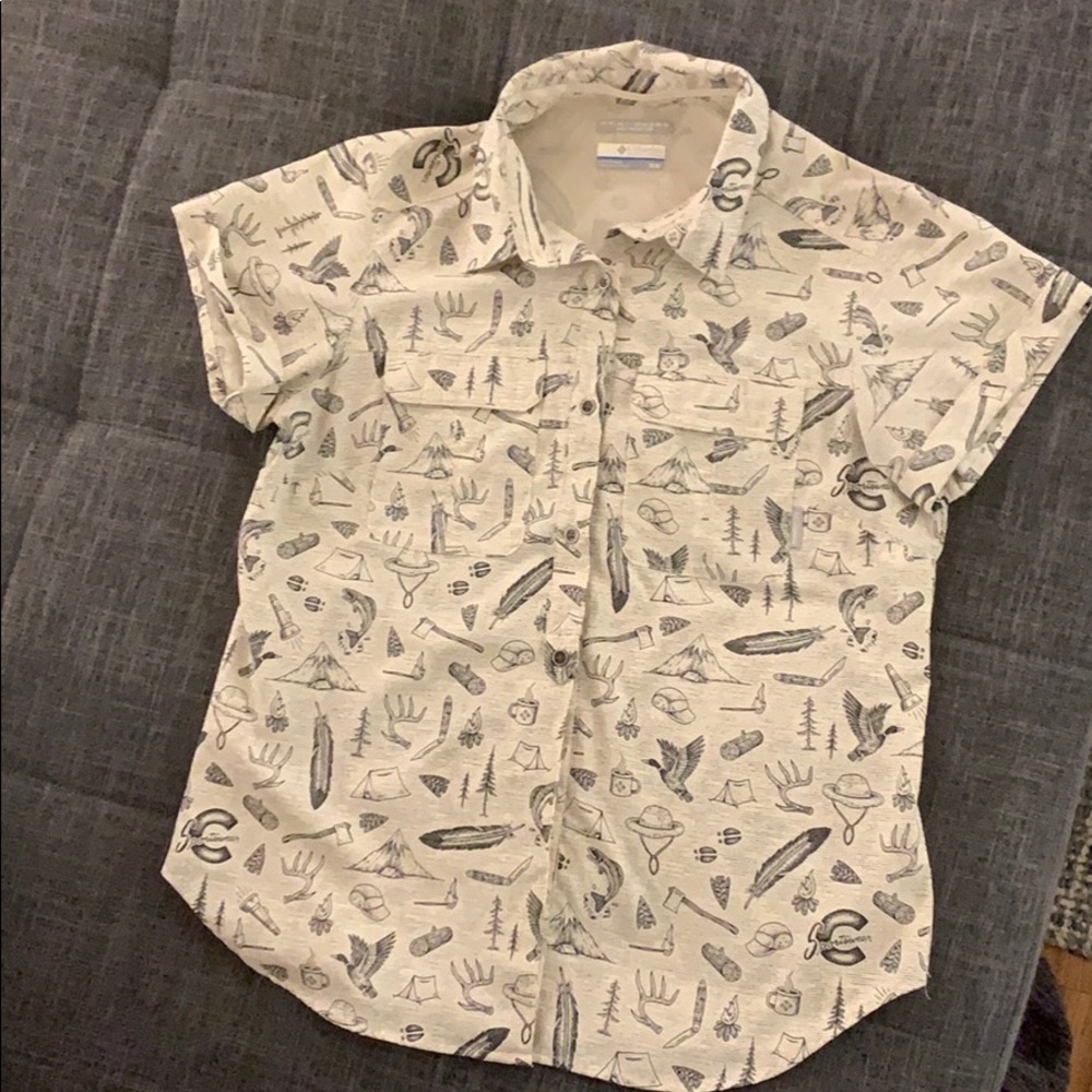 Men’s Columbia button up